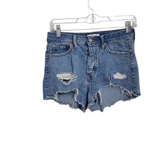 RSQ Vintage High Rise Denim Jean Shorts 26